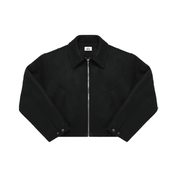 (L) mjd 울 크롭 자켓