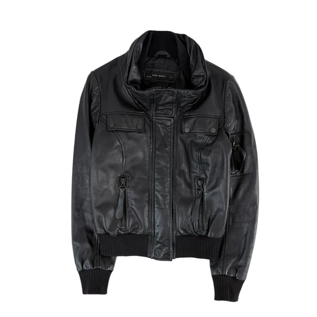 자라베이직 램스킨 가죽 자켓 (woman m)