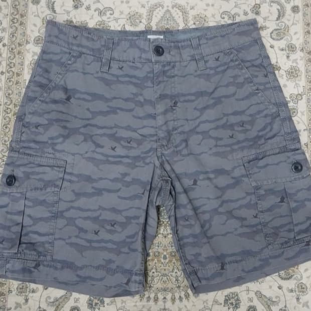 유니클로 X 마이클 바스티안 카모 카고 하프팬츠 S (29-31)