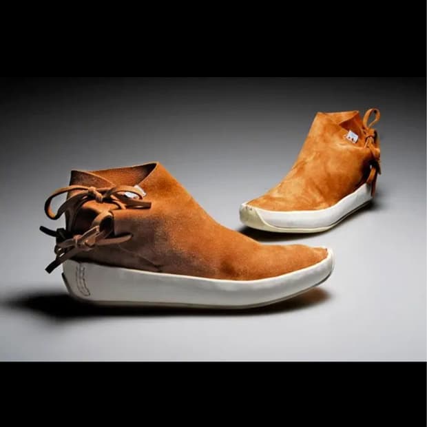 VISVIM 비즈빔 오렌지 길라 목 미드 쿠두 가죽 부츠 10.5
