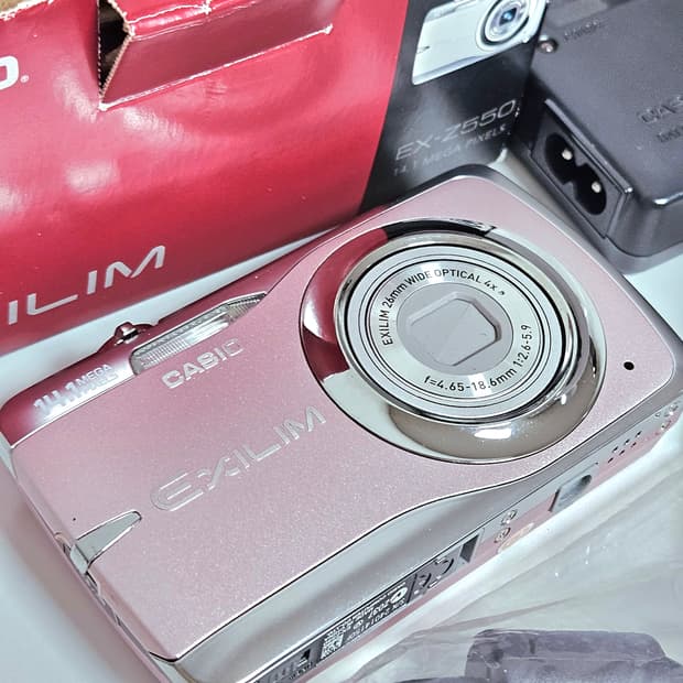 Casio exilim z550 카시오 엑슬림 핑크