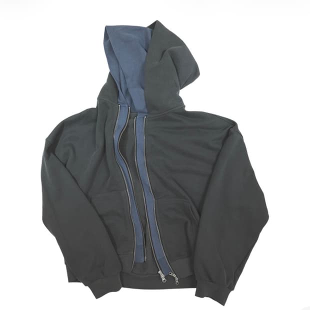 2) 논노드 듀플렉스 후디드 집업