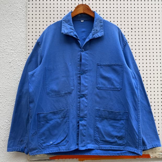 WASHED OPEN COLLAR BORO 보로리페어 프렌치워크자켓