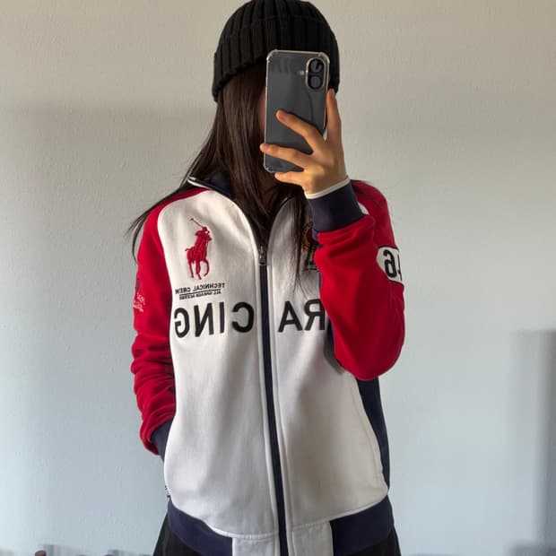 [M]폴로 랄프로렌 빅포니 레이싱 잉글랜드 플리스 집업