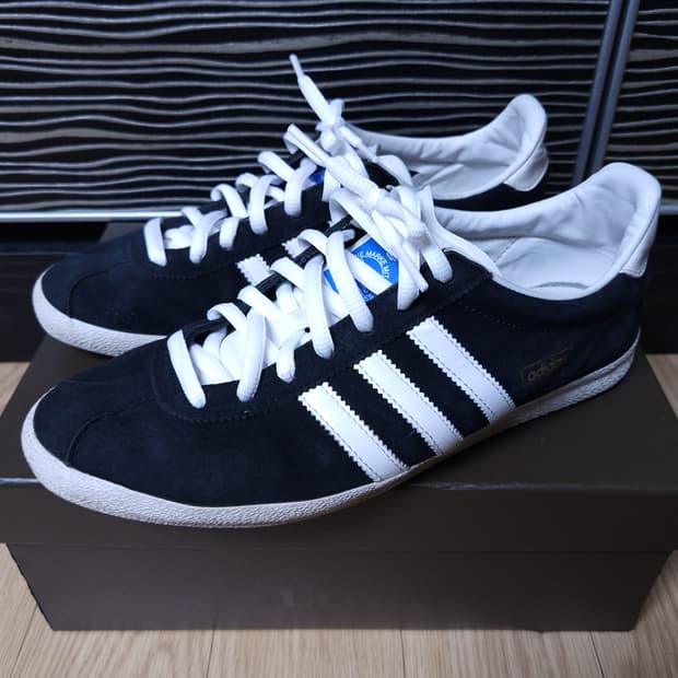 아디다스 가젤 OG 블랙 스니커즈, 운동화