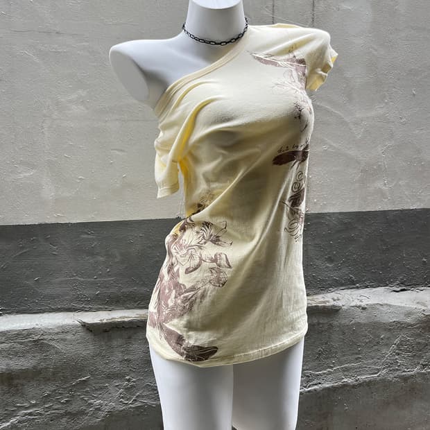 Faded Wilted Flower T-shirts