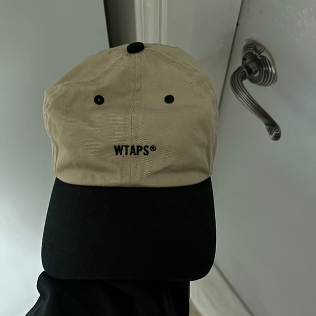 wtaps 투톤 볼캡