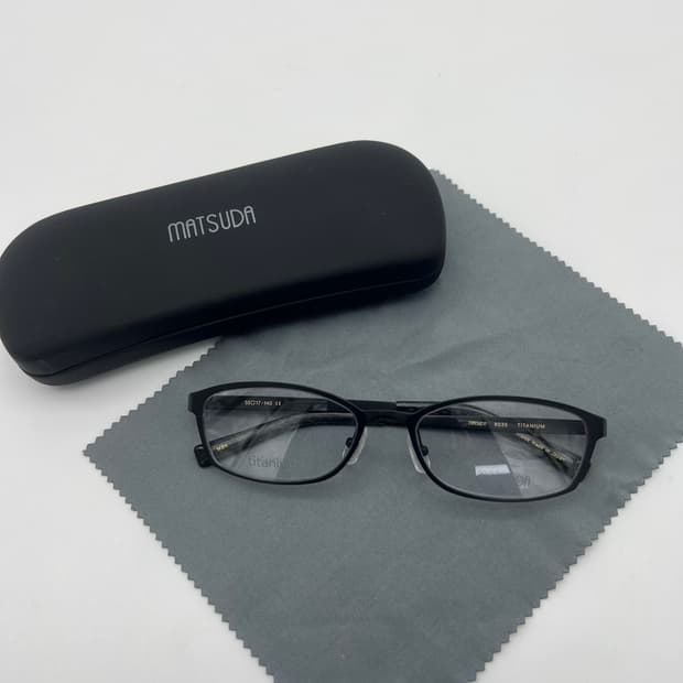 MATSUDA 메탈 스퀘어 안경 8035