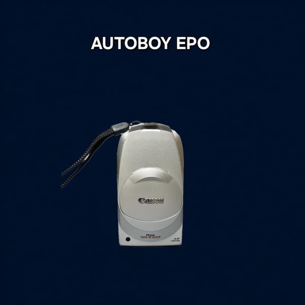 캐논 오토보이 EPO 필름카메라 