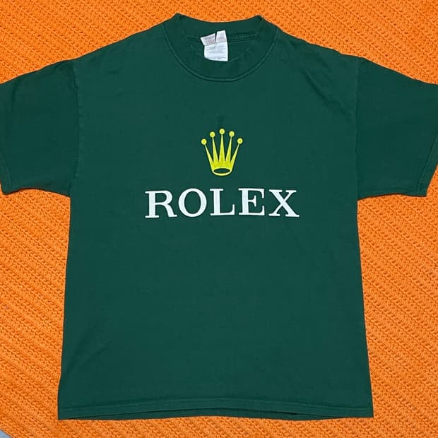 90s 빈티지 롤렉스 반팔티
