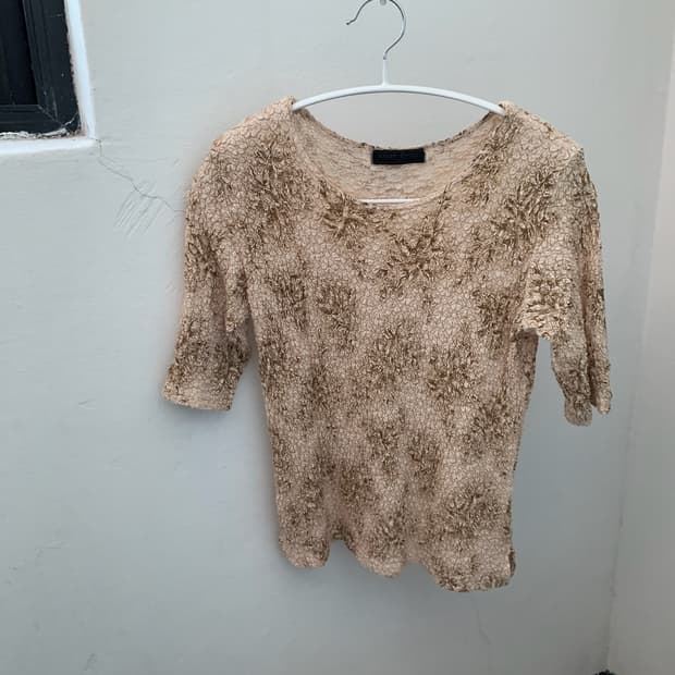 빈티지 7부 니트