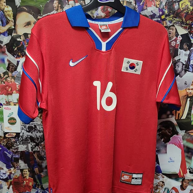 대한민국 00-01 박지성 16번 유니폼