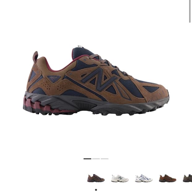 뉴발란스 ML610T 다크 머쉬룸 265 size