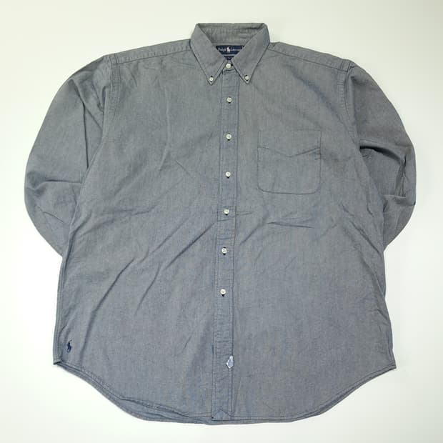 CL593 L 폴로 90s 말레이시아판 샌드 다크 인디고 빅옥스포드 셔