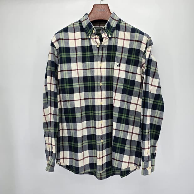 아메리칸 빈티지 감성 체크 셔츠