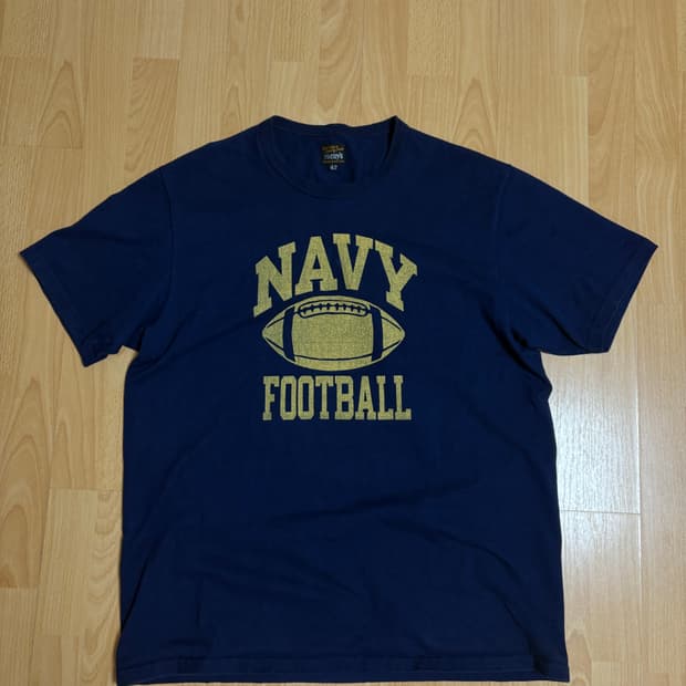 리얼맥코이 반팔 티셔츠 42 (네이비)