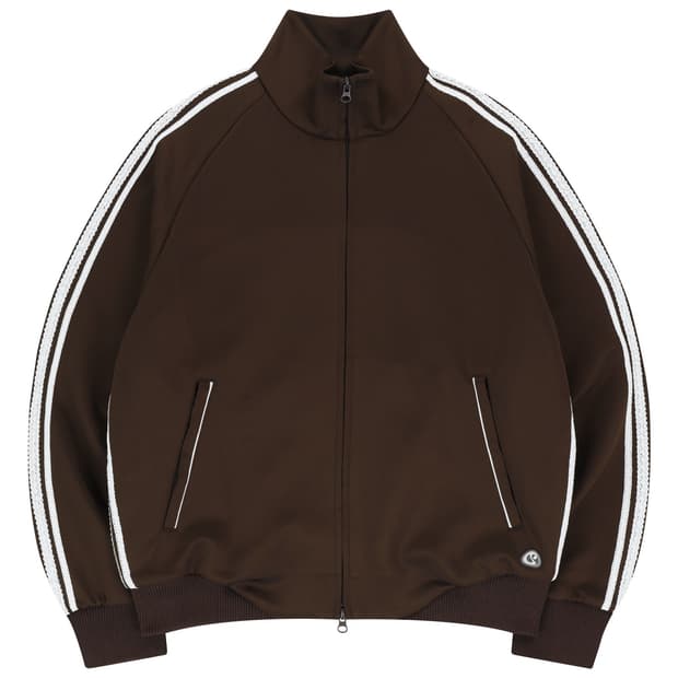 코이세이오 LACE TRACK JAKET BROWN