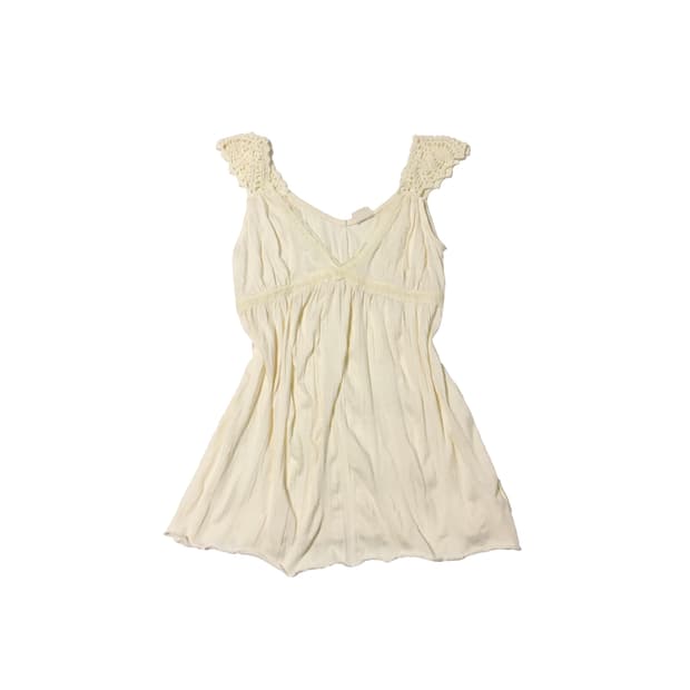 페어리 바닐라 천사핏 플리츠 슬리브리스