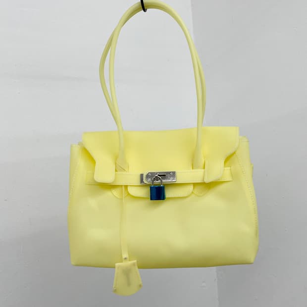 레몬 미니 젤리 버킨백🍋