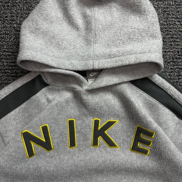 00s 나이키 빅로고 올드스쿨 박시핏 후드 티셔츠 2357