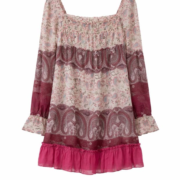 모리걸 패턴 재팬 빈티지 원피스