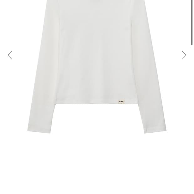 [새상품,공홈품절] G CLASSIC LONG SLEEVE (WHITE)