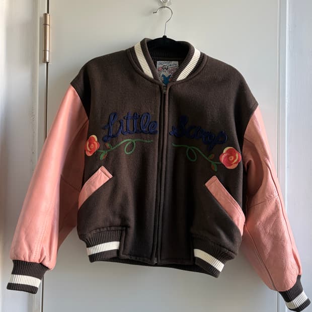 빈티지 바시티자켓