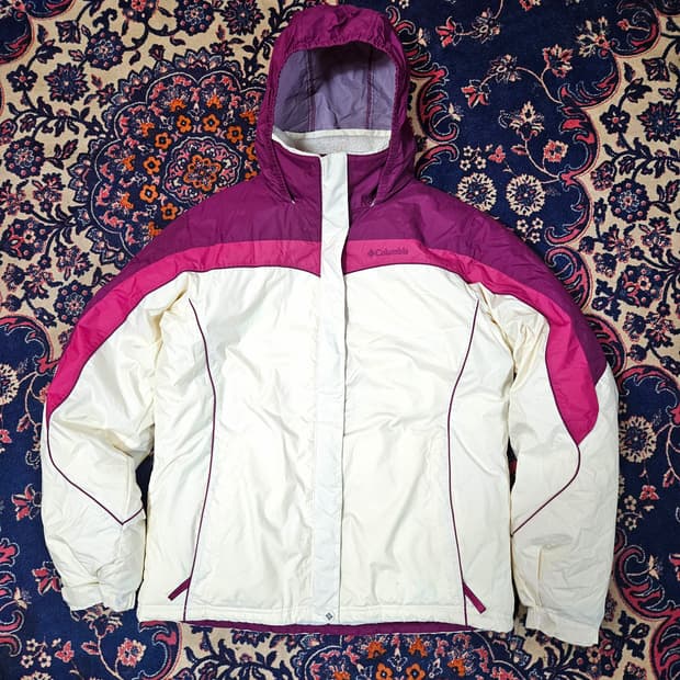 컬럼비아 고프코어 워터프루프 방수 나일론 점퍼