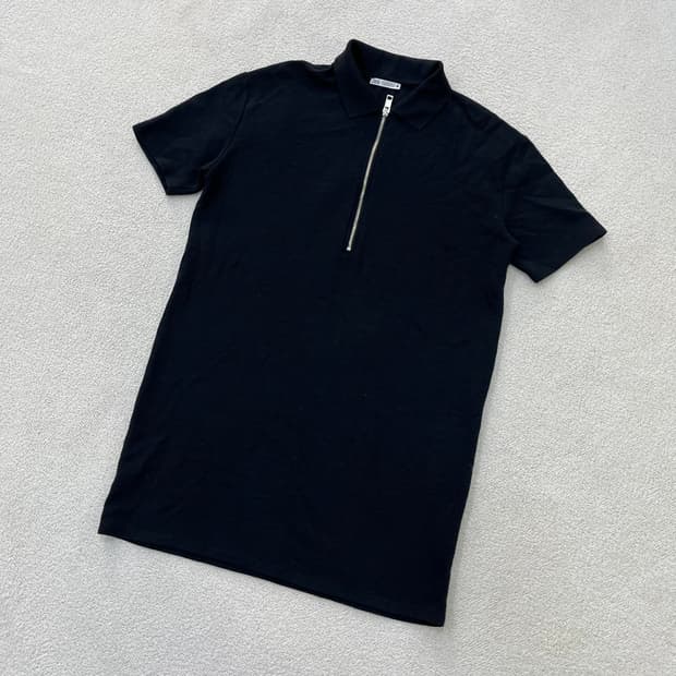 S 자라 여성 반집업 원피스 0402M