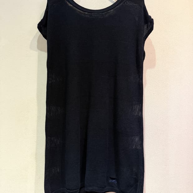 Burberry Navy Sleeveless Tunic Mini