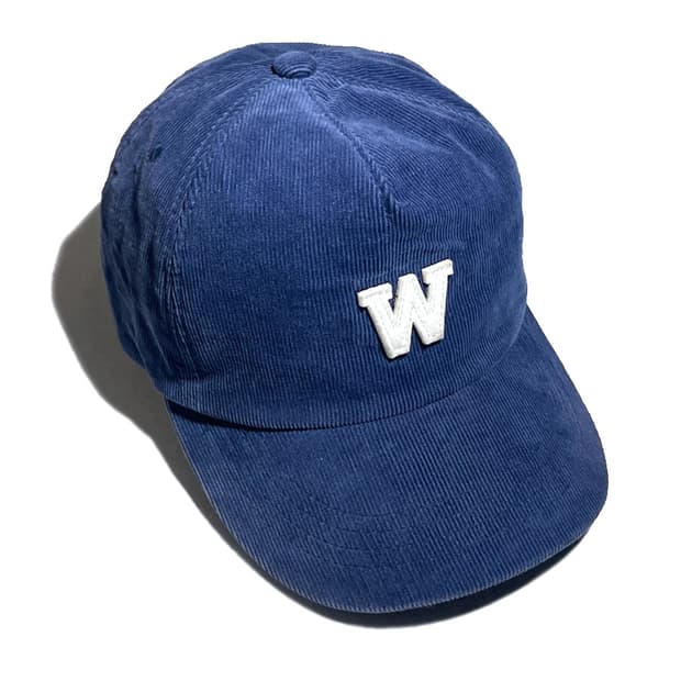 Corduroy Trucker Cap - Blue