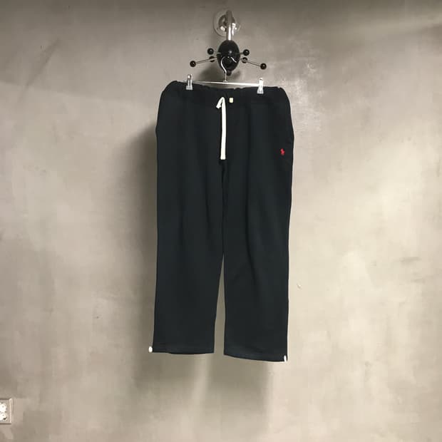 폴로 랄프로렌 블랙 스웨트팬츠 XL