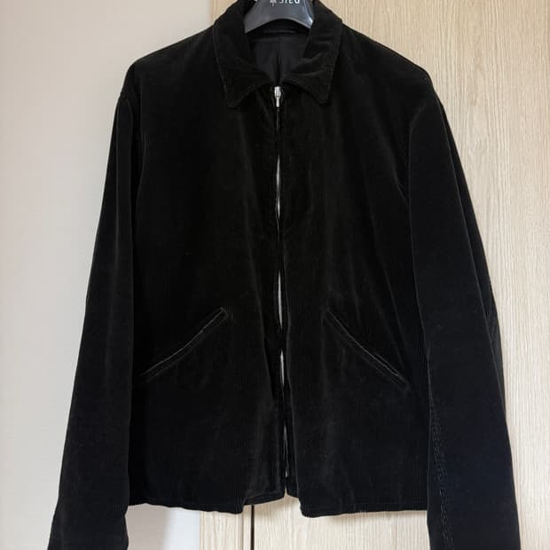 [2] 아프레쎄 코듀로이 스포츠 자켓 블랙