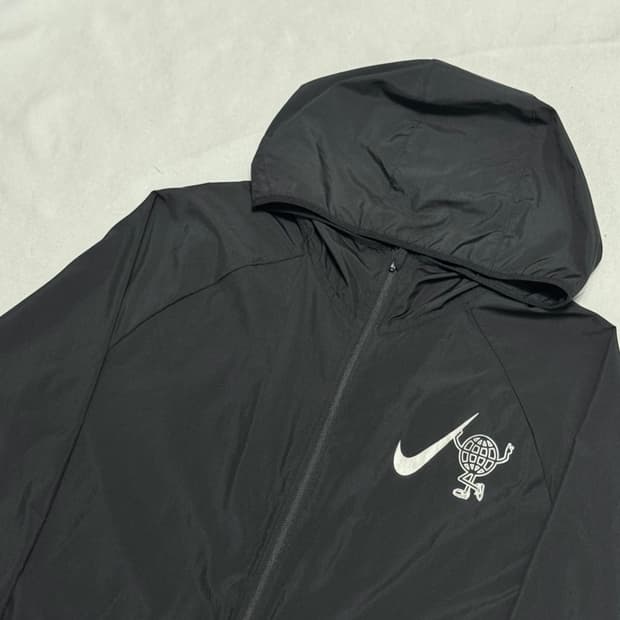 2XL 나이키 러닝 원드브레이커 후드 바람막이
