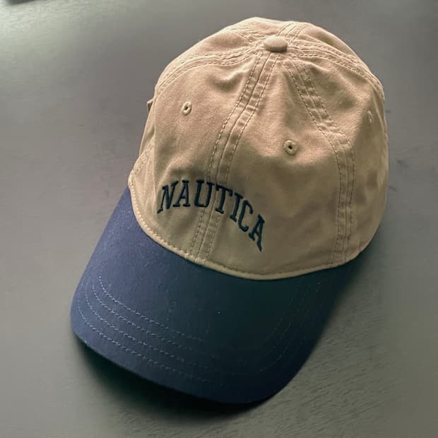 노티카 NAUTICA 로고 모자 볼캡