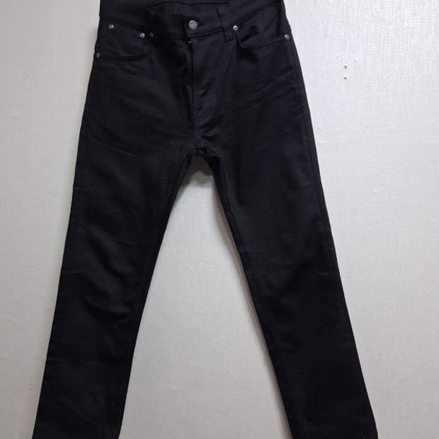 Nudie Jeans 누디진 블랙 데님팬츠 슬랙스 남성 29 30
원산
