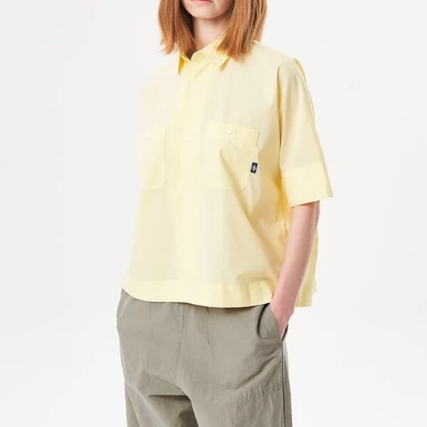 (36)단톤 23SS 숏슬리브 셔츠 레몬
