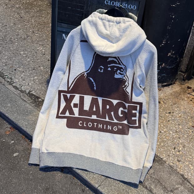 엑스라지 유인원 투웨이 후드집업