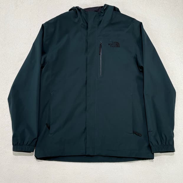 노스페이스 드라이벤트 방수 바람막이 그린 95
