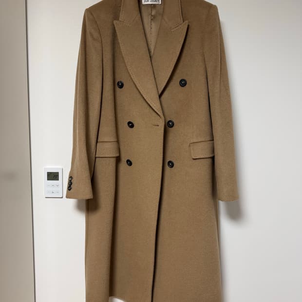 [시착제품]아워레가시 23FW 웨일코트 카멜 50사이즈