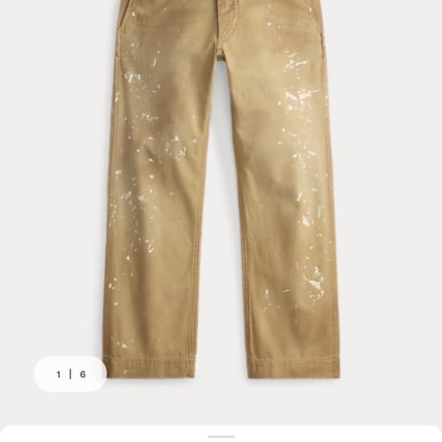 RRL 디스트레스트 치노 필드 팬츠 30x30