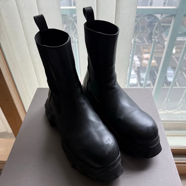 릭오웬스 44 보조 트렉터 부츠