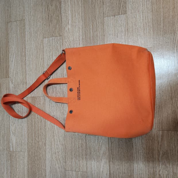 캘빈클라인 진스 캔버스 토트백