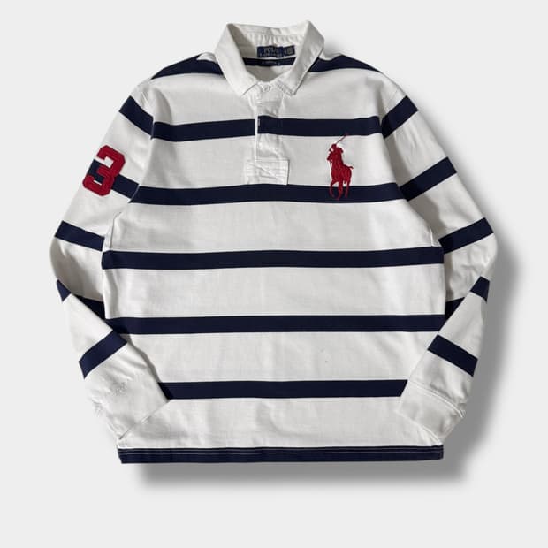 폴로 랄프로렌 오버핏 신형 빅포니 아이코닉 럭비 스웻 셔츠