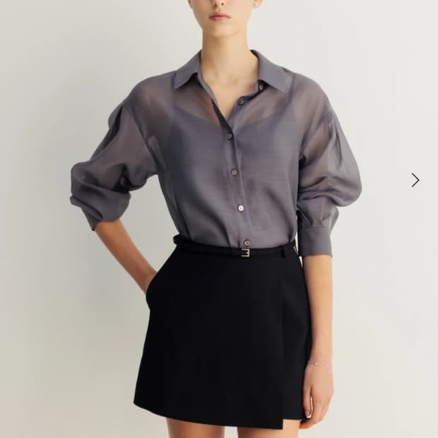 SIE 시에 시어링 블라우스 1