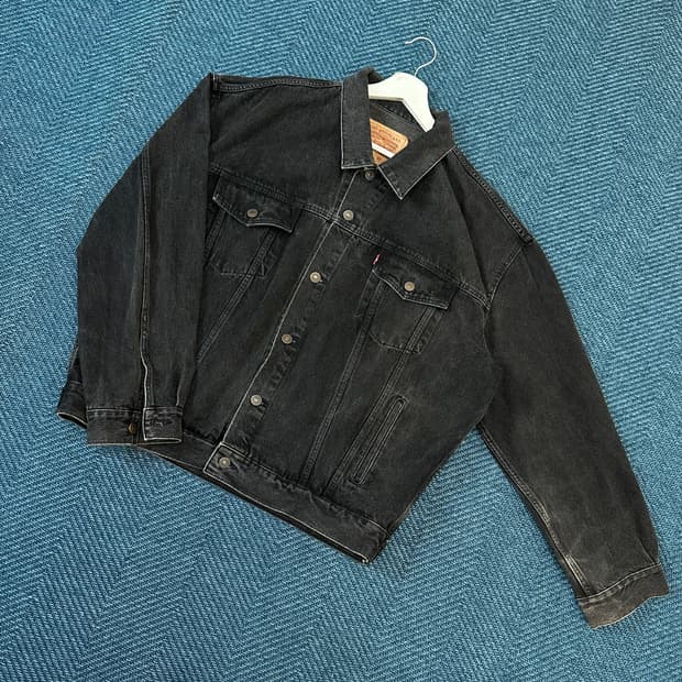 [105] 리바이스 흑 청자켓