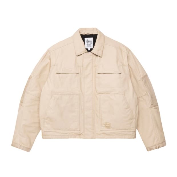 [S] 스투시 25FW 유틸리티 워크 자켓 베이지