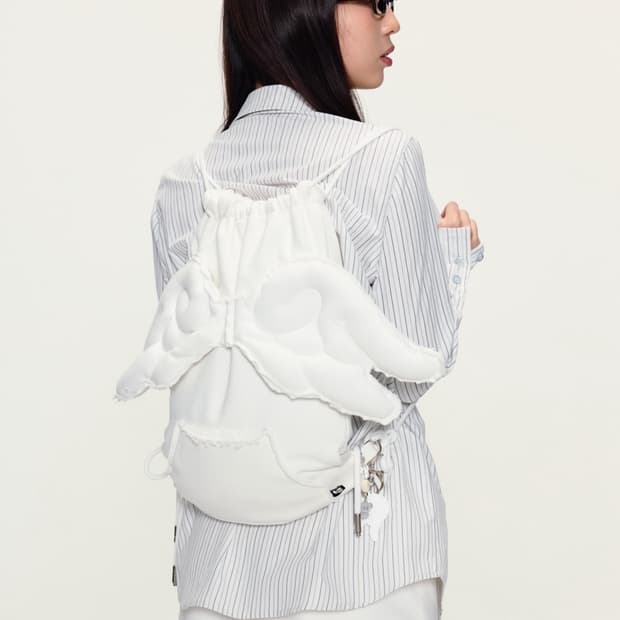 디얼마이키코 엔젤 윙 스트링 백