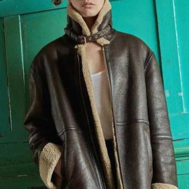 인스턴트펑크 램스킨 무스탕