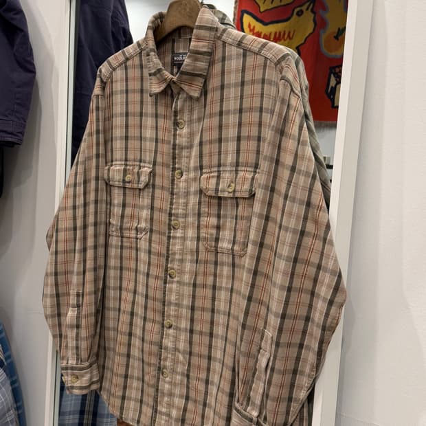 Woolrich 울리치 코튼 플란넬 체크 셔츠